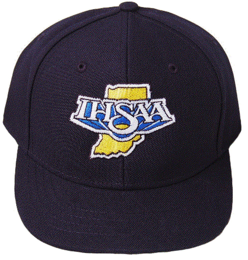 IN-R653 IHSAA Richardson Umpire Pulse 2.75" 8 Stitch Flex-Fit - Navy