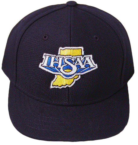 IN-R653 IHSAA Richardson Umpire Pulse 2.75" 8 Stitch Flex-Fit - Navy