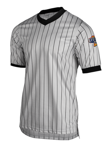 USA205IN-607 "BODY FLEX" "IHSAA" Short Sleeve Wrestling V-Neck Shirt