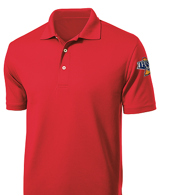 USA400IN-RED - "NEW FABRIC STYLE" - Smitty "Made in USA" - IHSAA Men's Short Sleeve RED Track and Cross Country Shirt