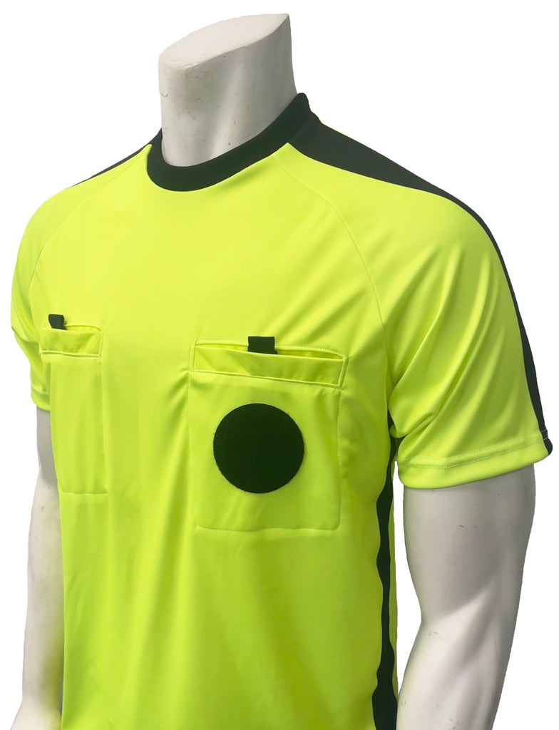 USA900NCAA-SY "NEW" NCAA Approved Short Sleeve Soccer Shirt - Safety Yellow