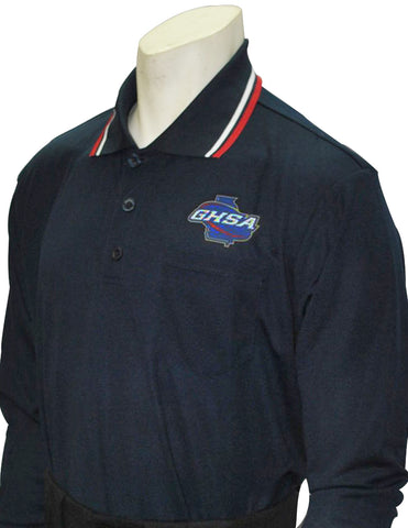 USA301 GA Long Sleeve Baseball Shirt Navy