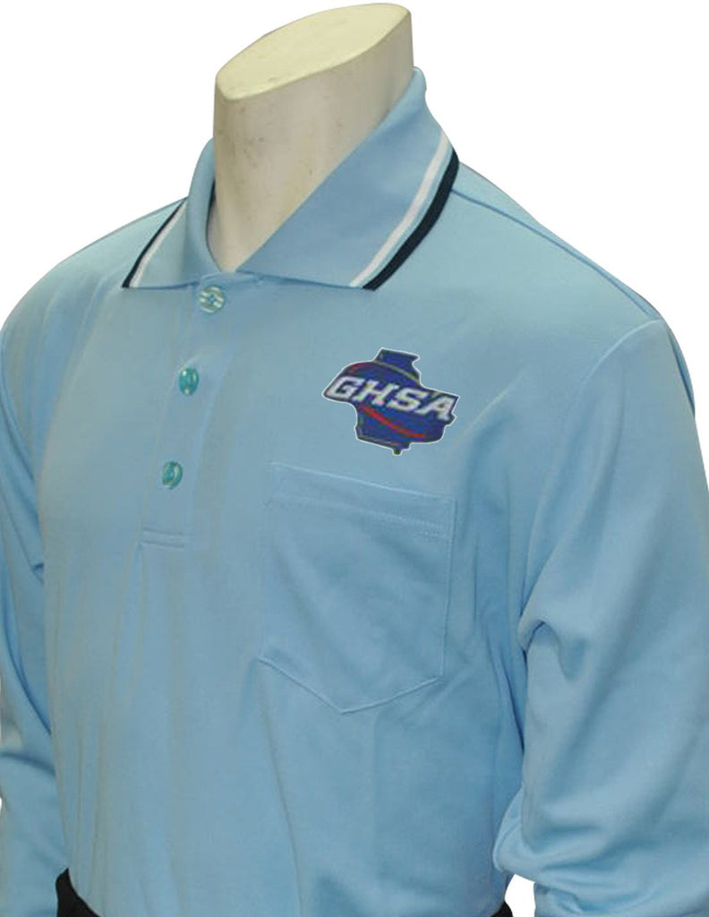 USA301 GA Long Sleeve Baseball Shirt Powder Blue - Officially Dalco