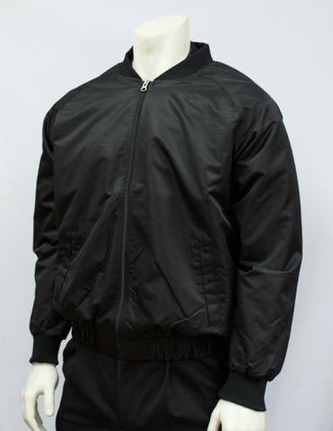 BKS220-Smitty Black Jacket with Full Front Zipper - Officially Dalco