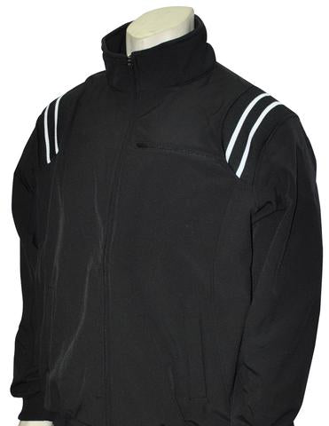 BBS330 BLK/WHT - Smitty Major League Style All Weather Fleece Jacket - Officially Dalco