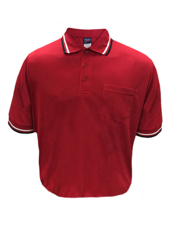 D260 - Dalco Baseball/Softball Umpire Shirt - Red