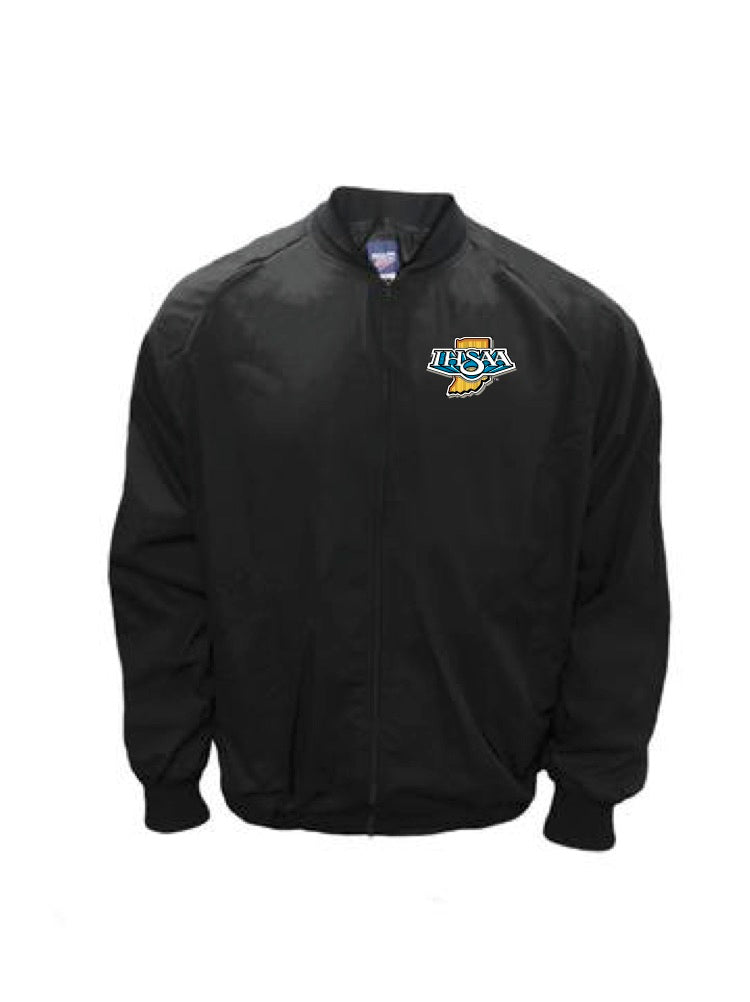 IN-D910 - "IHSAA" Dalco Referee Jacket - Black - Officially Dalco