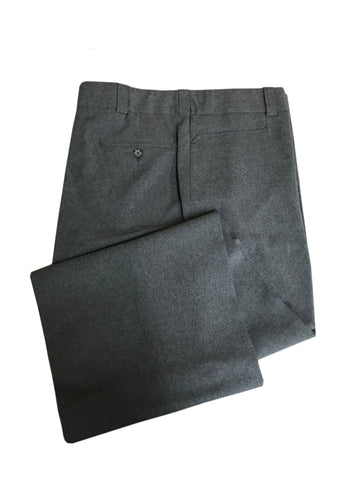 D9200 - Dalco Flat Front Combo Pants w/Top Pockets - Heather Grey