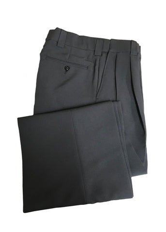 D9300 - Dalco Pleated Base Pants w/Slash Pockets - Charcoal Grey