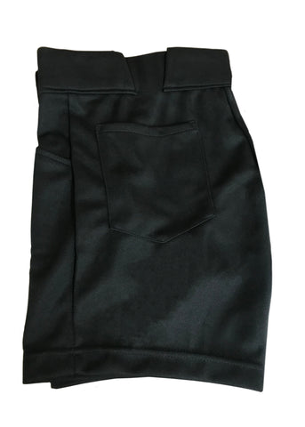 D9828 - Dalco Solid Black Shorts
