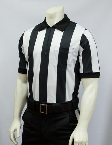 FBS137E - Smitty 2 1/4" Stripe Performance Interlock Fabric Short Sleeve Shirt - Officially Dalco
