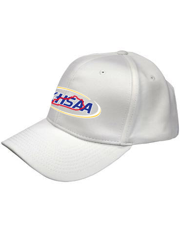 KY-HT101 - Smitty Solid White Flex Fit Football Hat w/KHSAA logo - Officially Dalco