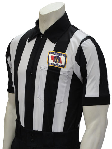 USA137 NE-607 Nebraska Short Sleeve "BODY FLEX" Football Shirt