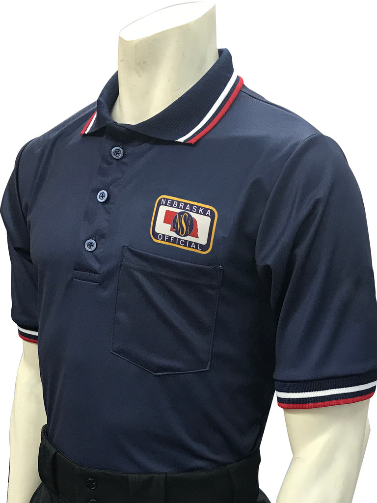 USA300 Nebraska Baseball Men's Short Sleeve Ump Shirt - Officially Dalco