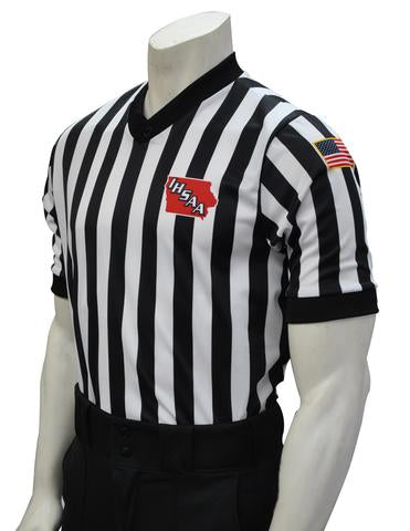 USA200 Iowa Short Sleeve Basketball/Wrestling V-Neck Shirt - Officially Dalco