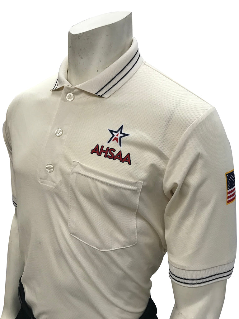 USA300 AL Ump Shirt New Logo Above Pocket Cream - Officially Dalco