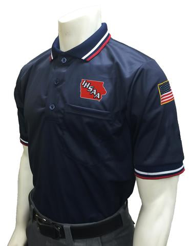 USA300 Iowa Short Sleeve Ump Shirt Navy