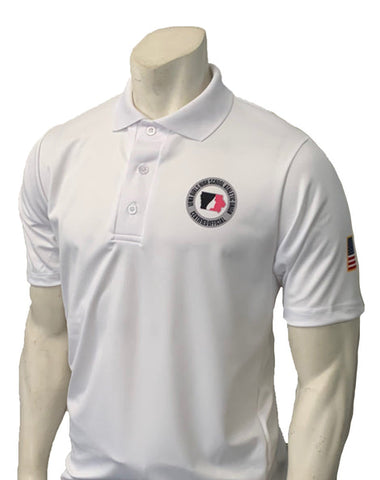 USA400IGU - IGHSAU Men's Short Sleeve "WHITE" Volleyball Shirt