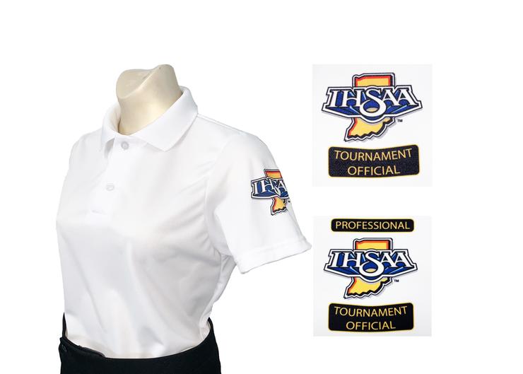 USA402IN "IHSAA" Women's Short Sleeve WHITE Volleyball and Swimming Shirt (3 Options Available) - Officially Dalco