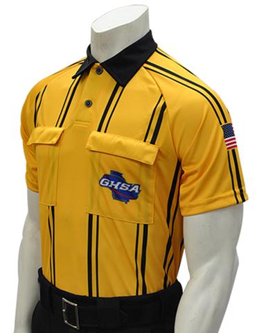 GHSA 900 Short Sleeve Soccer Shirt Gold