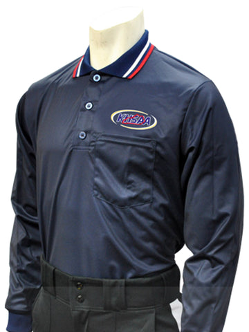 USA301KY-NY - Smitty Dye Sublimated "Made in USA" - Baseball Men's Long Sleeve Shirt Navy